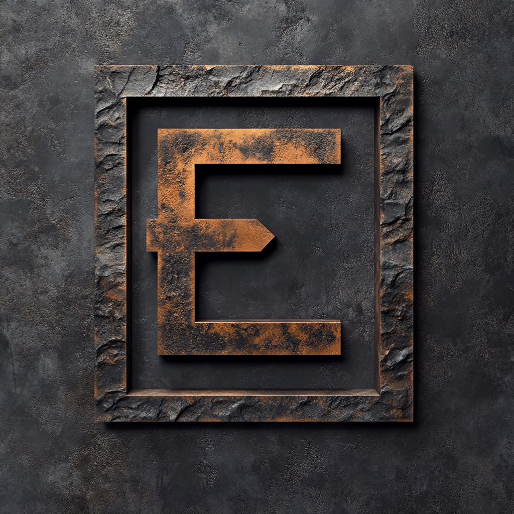 Bold, creative logo for Elite Constructors with 'EC' focus.