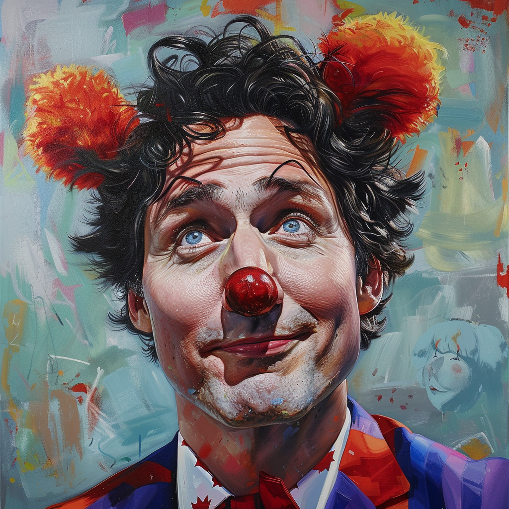 Justin Trudeau Clown Halloween Costume