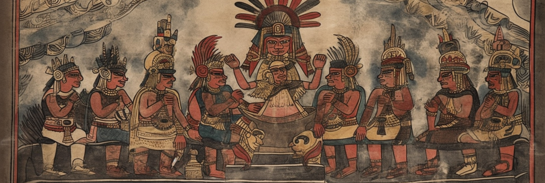 4. Aztec rulers strategizing for success