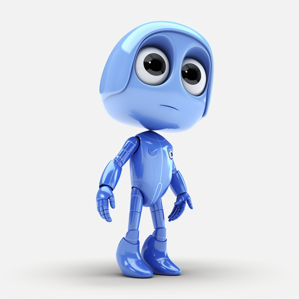 4. Image featuring Cortana in brightly lit 3D Pixar style