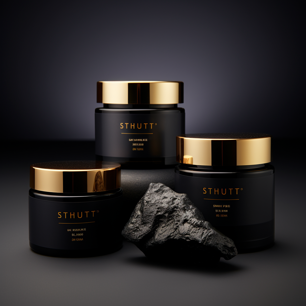 4. Luxurious Shilajit Resin Branding Image