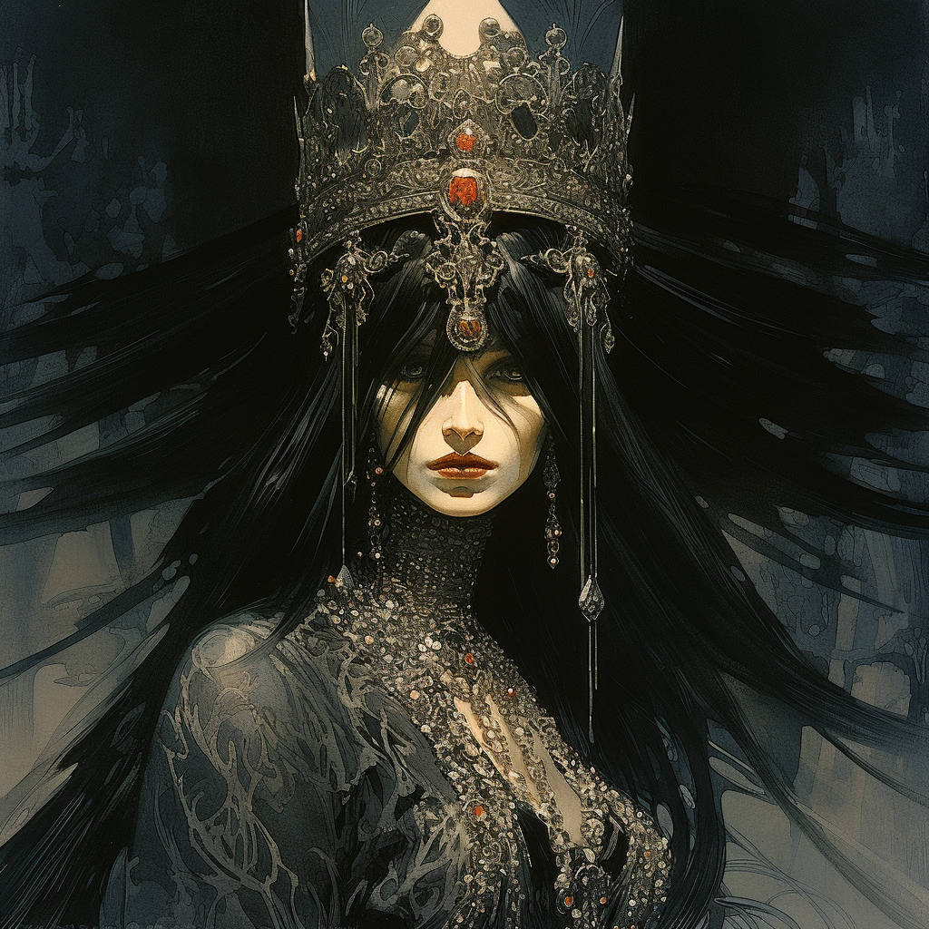 Immortal Dark Vampire Empress