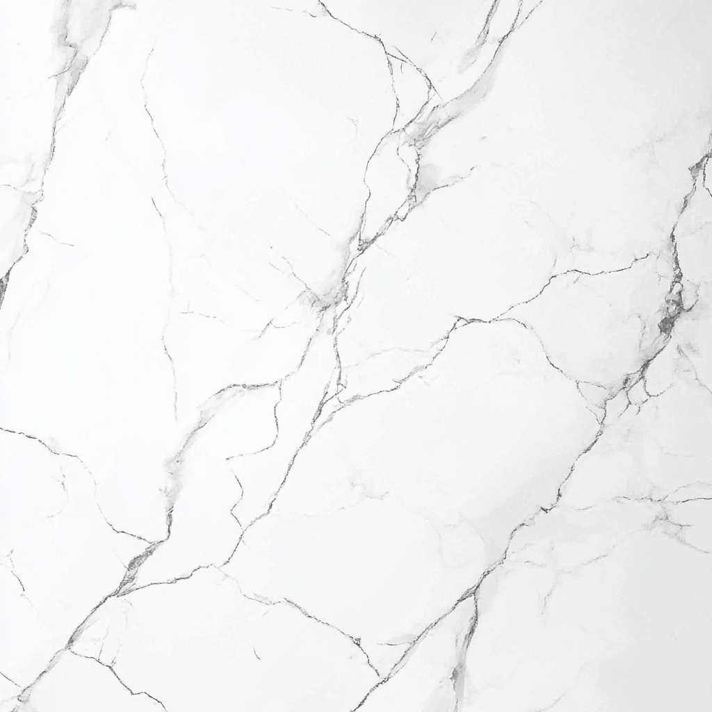 Clean, subtle marble background with white and gray veins.