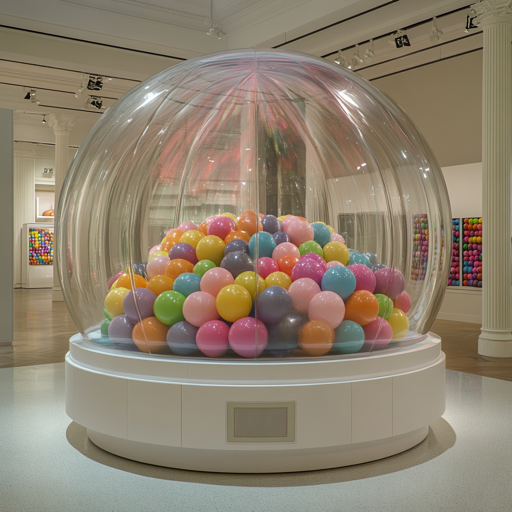 Giant Gumball Machine Installation with Amazon Echo Base