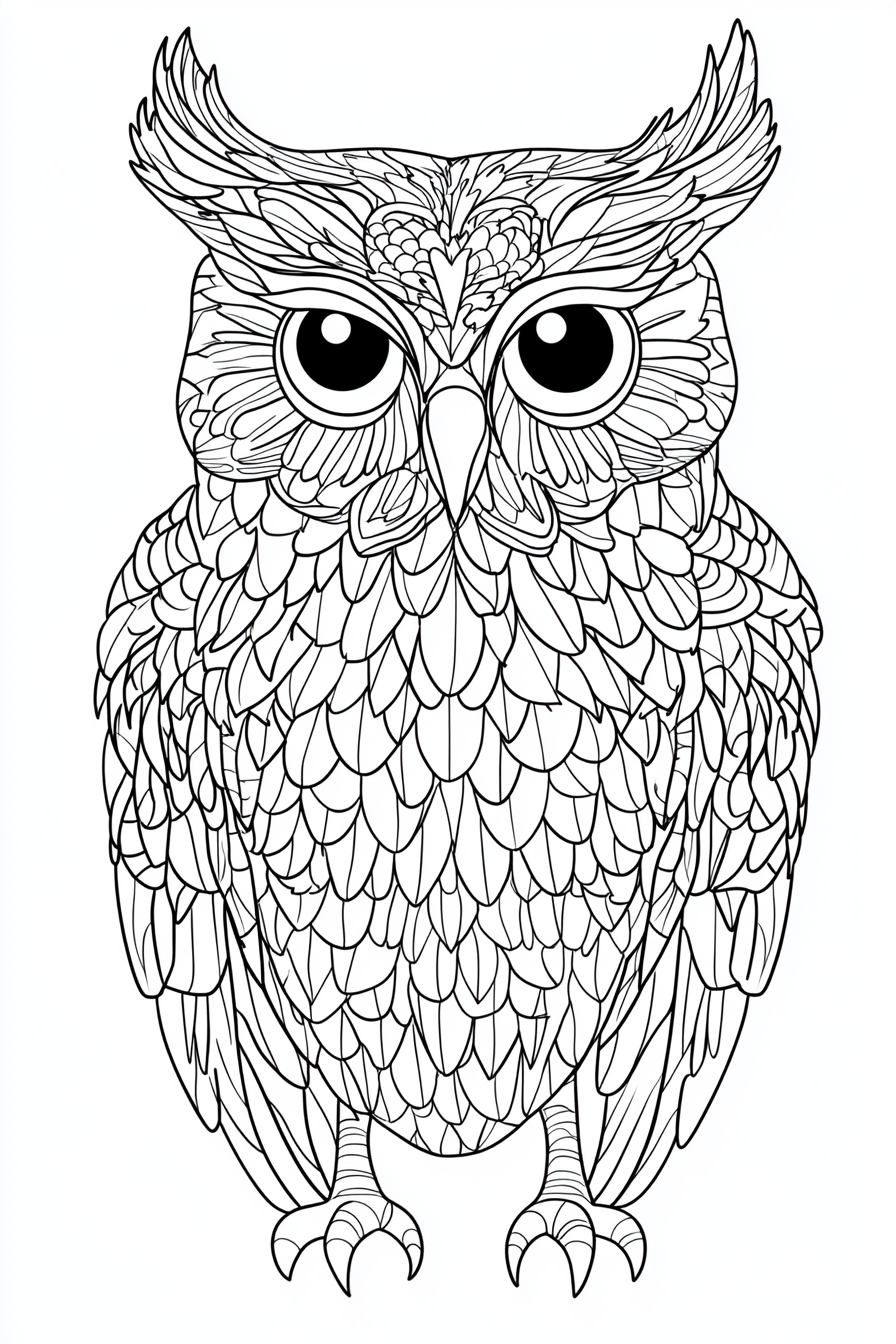 Kids Coloring Book: Fictional Animals Clipart, Raw Style