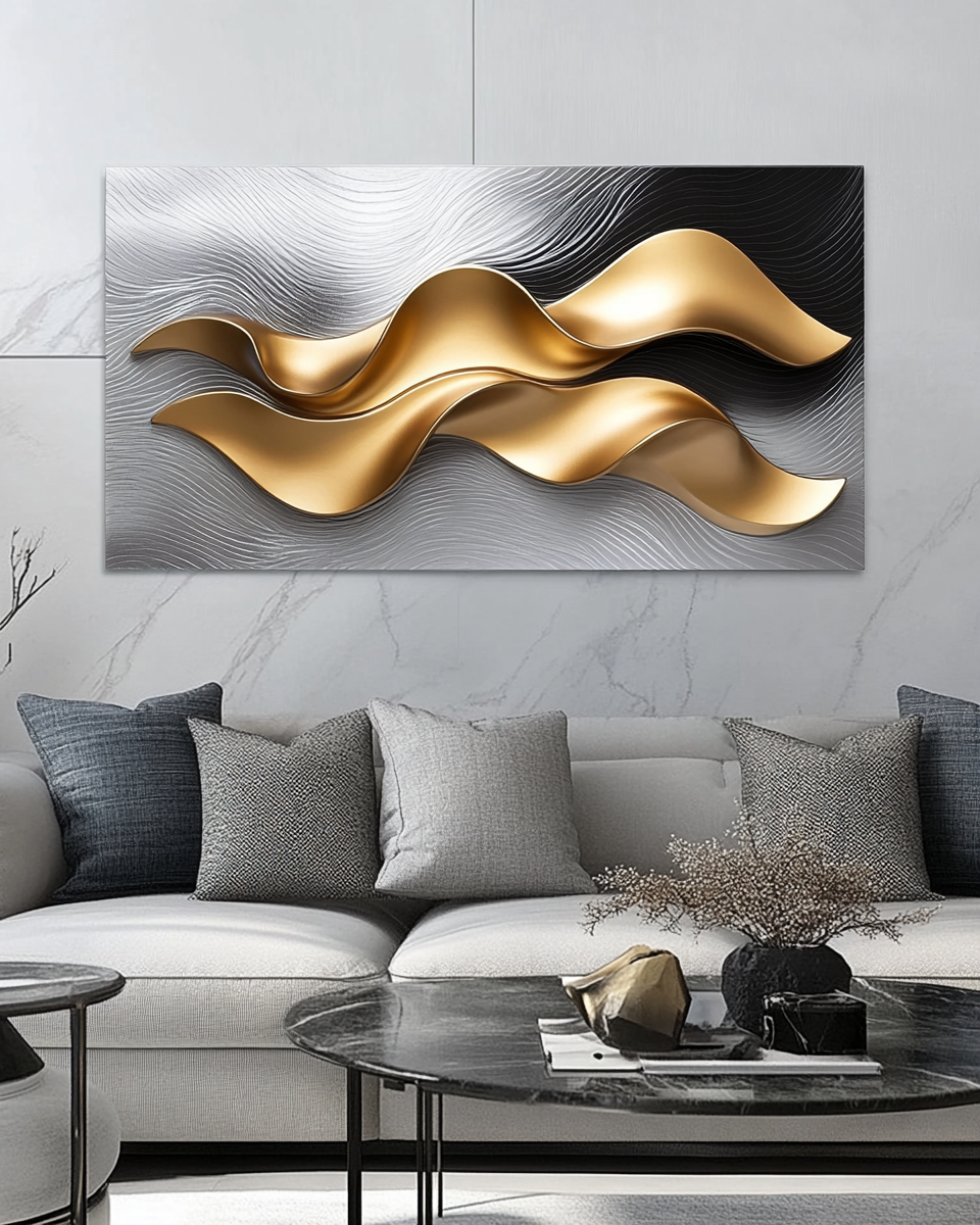 Luxury Modern Abstract Wall Art Design - 5:4