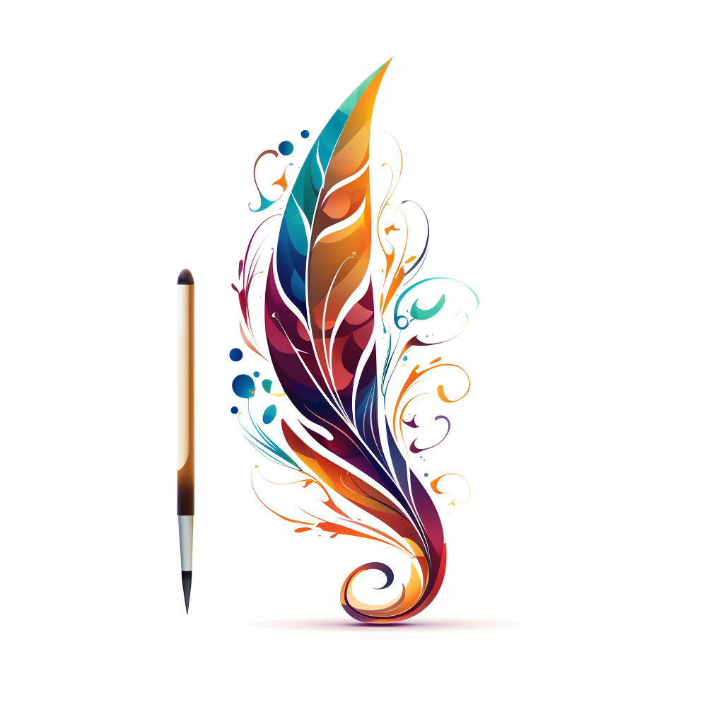 Whimsical Magical Stylus Vector Art