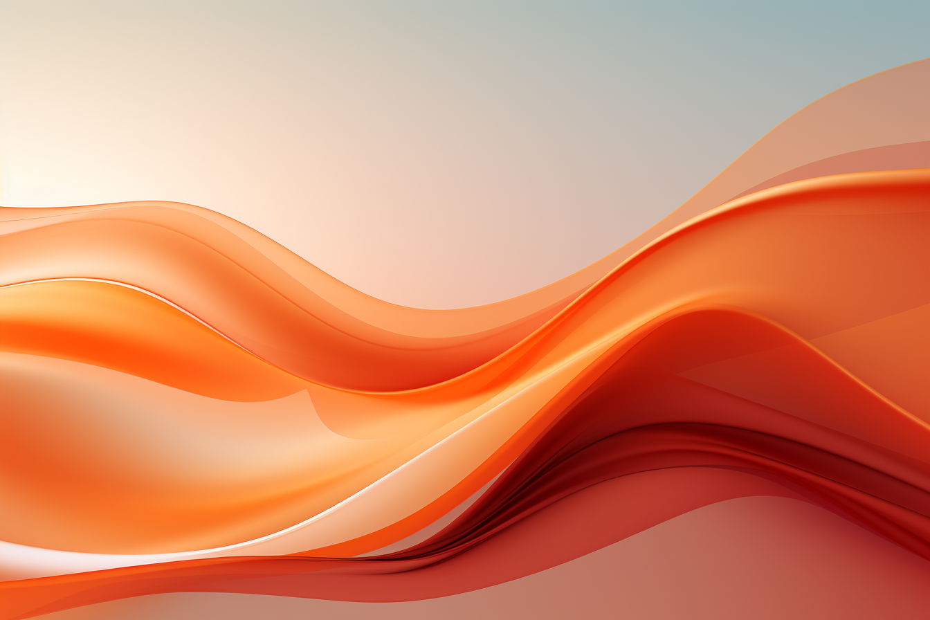 Abstract Orange Gradient Light Background