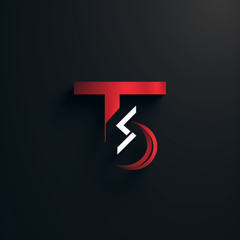 Minimalist TS Logo Design