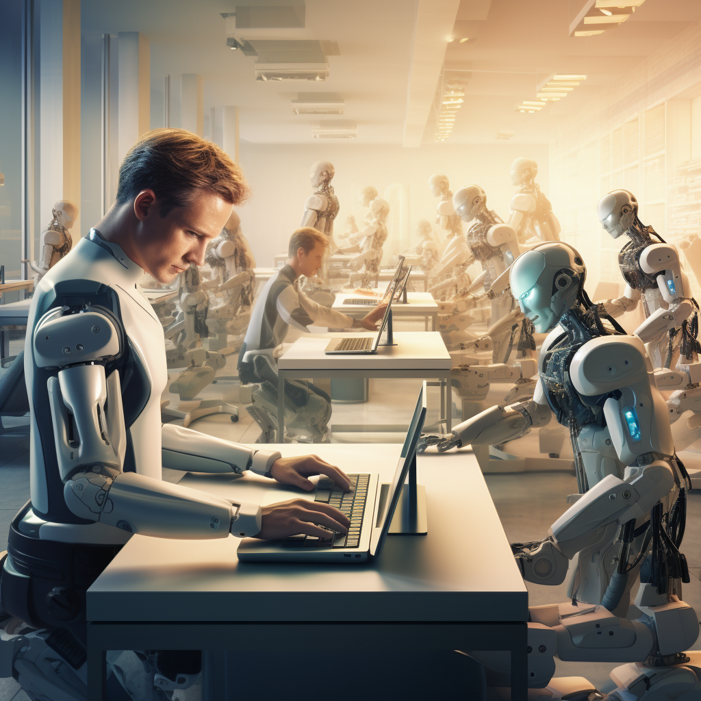 Artificial intelligence replacing human workers