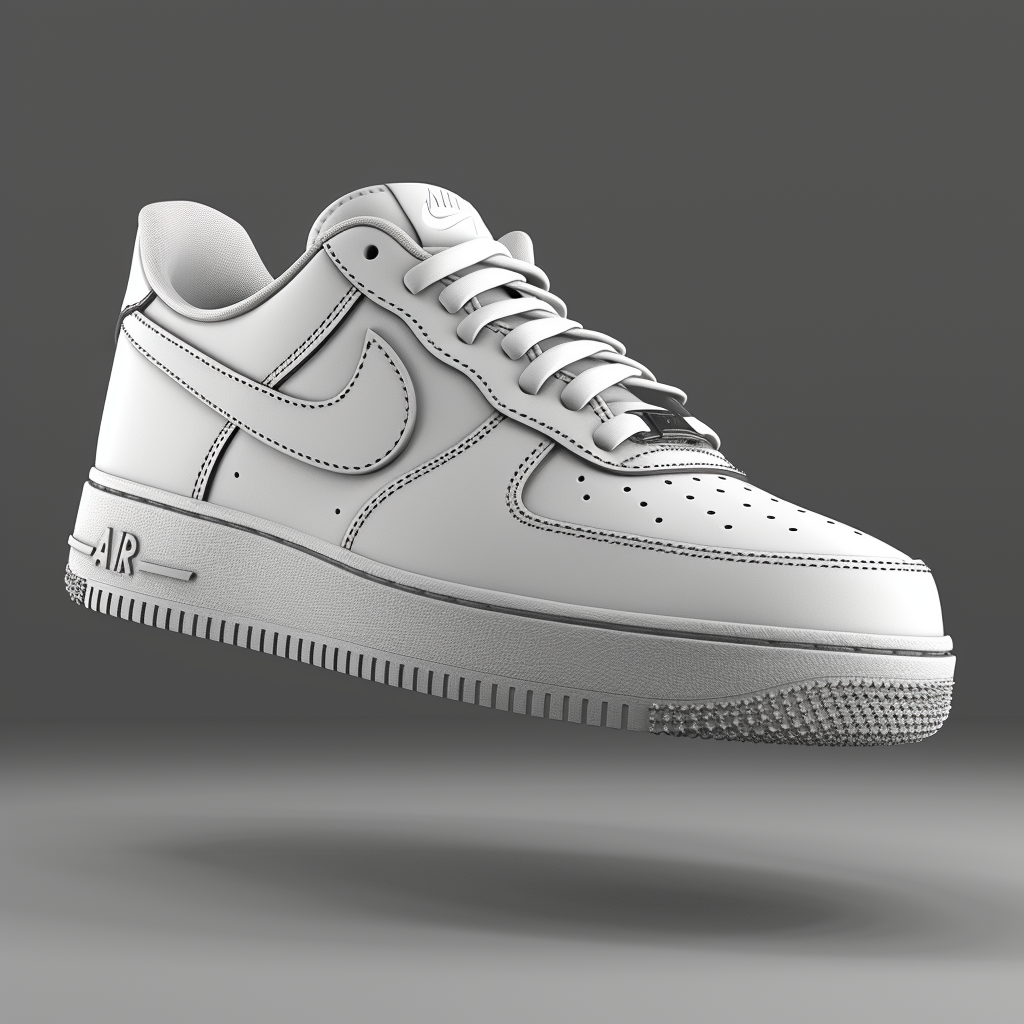 New logo on Airforce 1 shoe