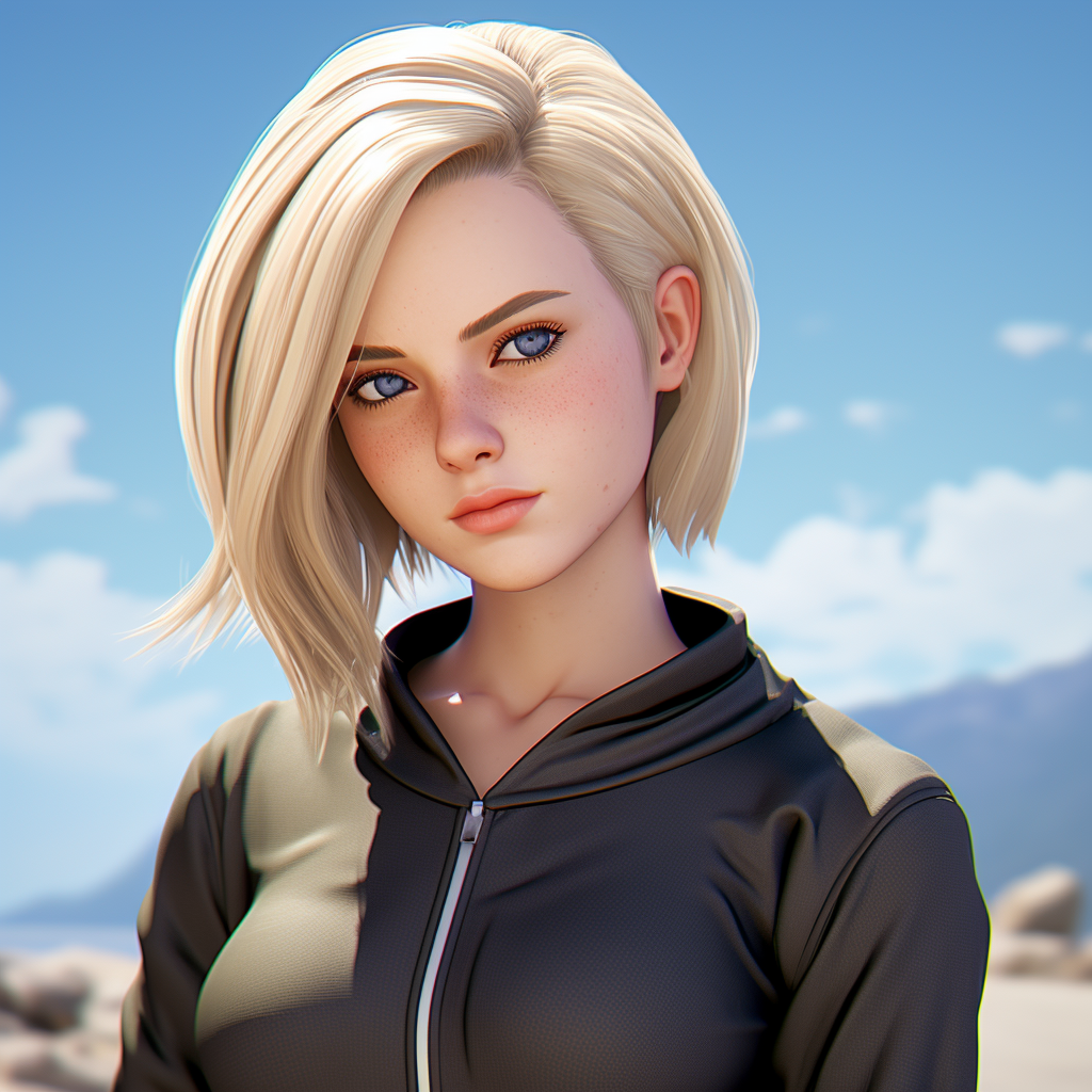 Android 18 Dragon Ball creation