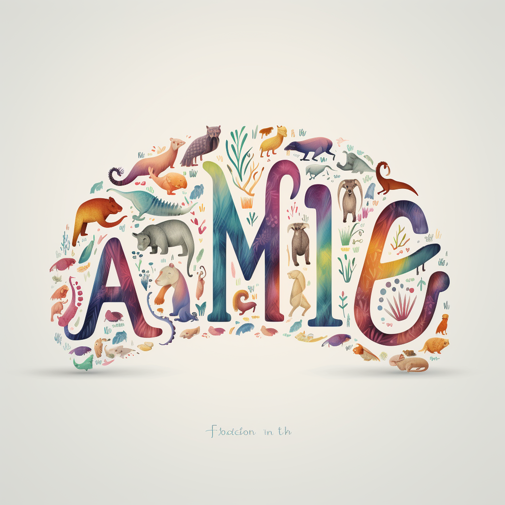 Arched Letters Animal Sounds Image