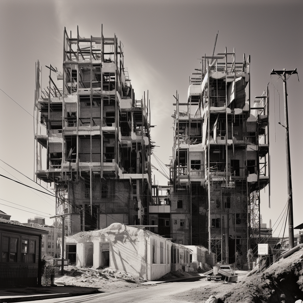 Ansel Adams-inspired Unfinished Condos Photo