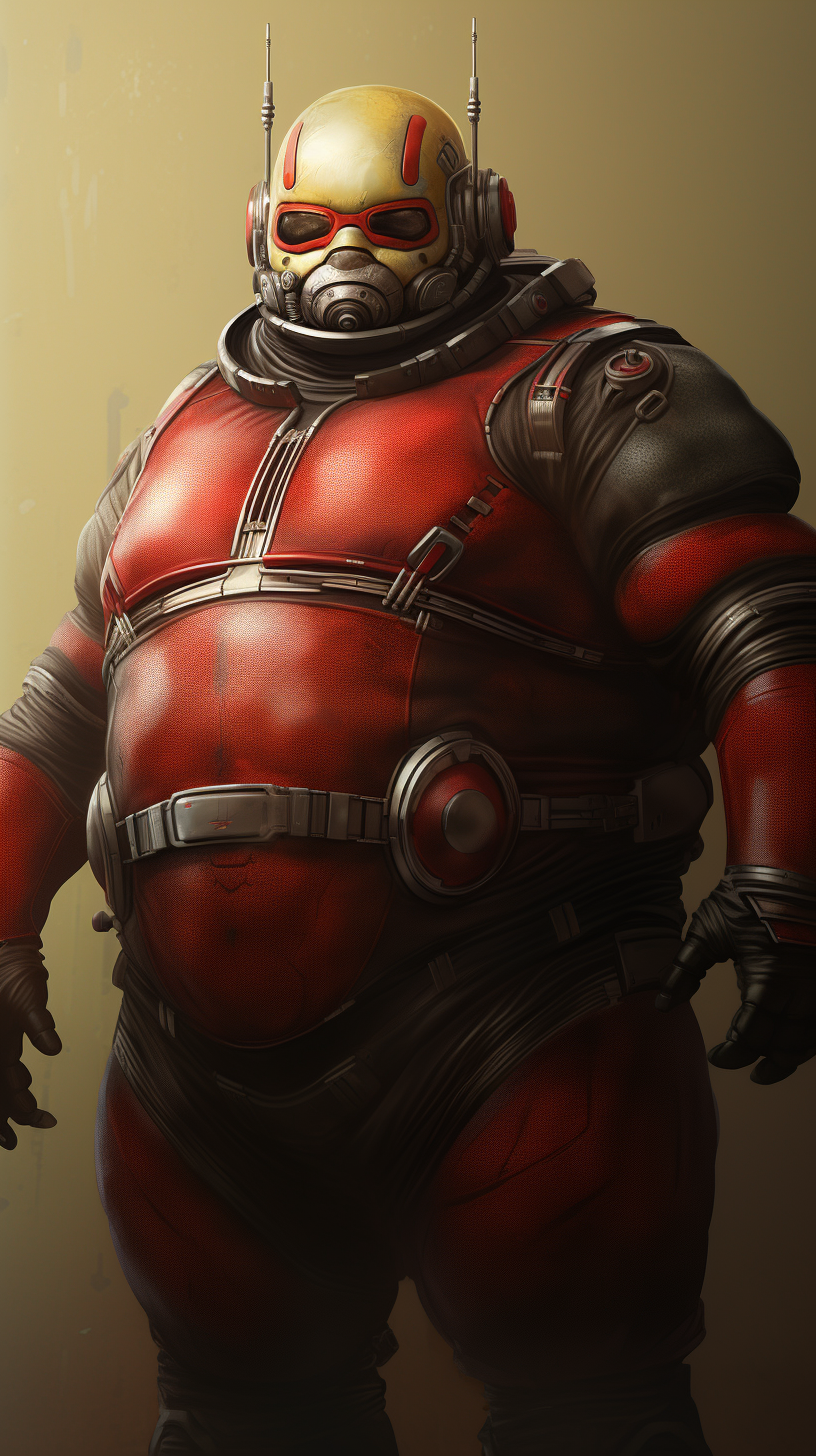 Ant-Man as a Fat Man