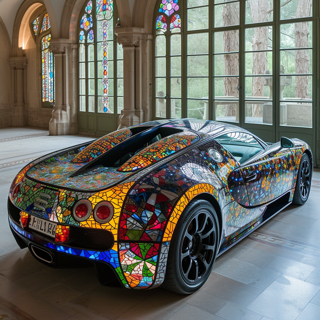 Gaudí sports car design