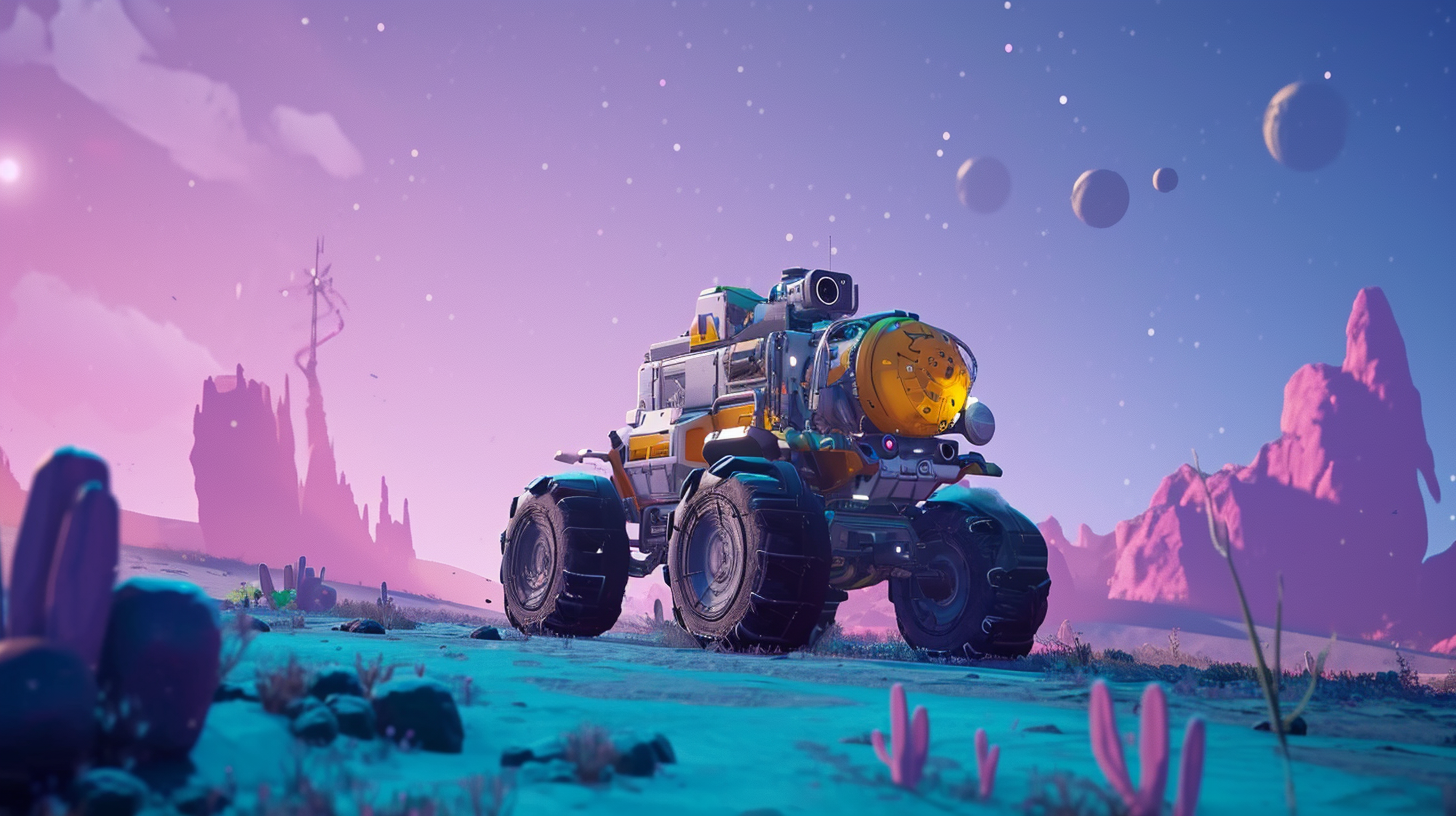 Astroneer videogame livestream thumbnail image