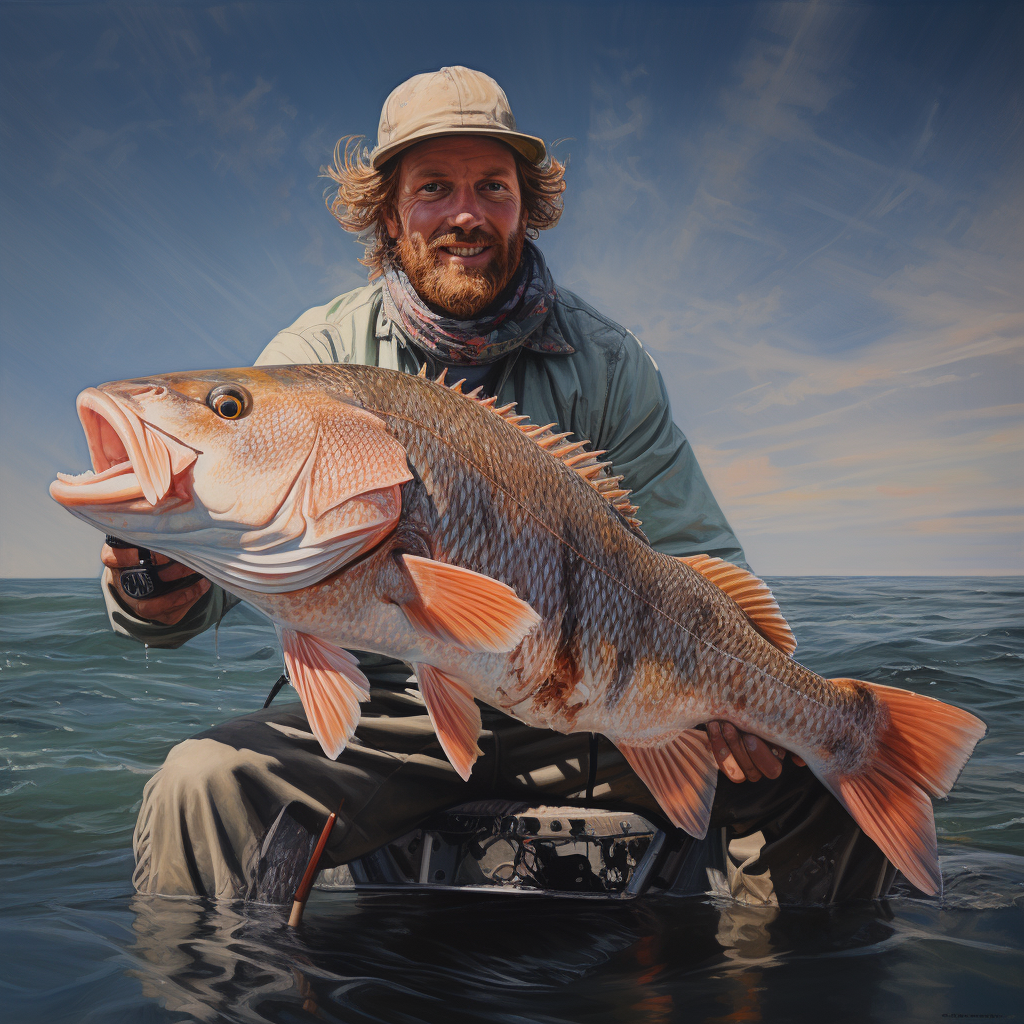 Steve Starling fishing in Australia