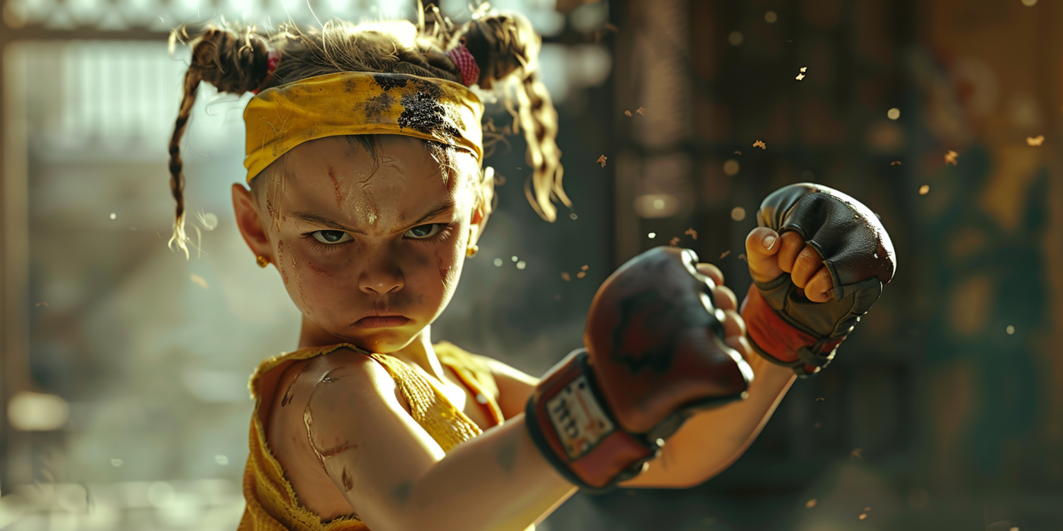 Baby Vega Street Fighter Character Portrait