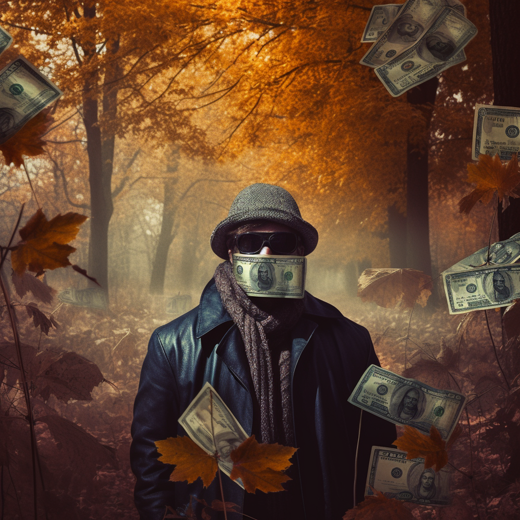 Bandit in Dark Surroundings with Money Trees