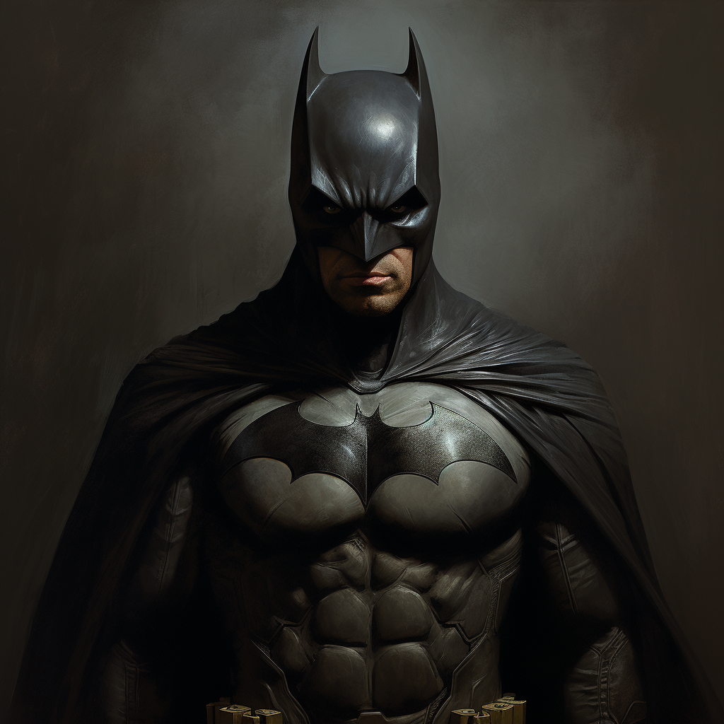 Batman Halloween costume for a superhero transformation.