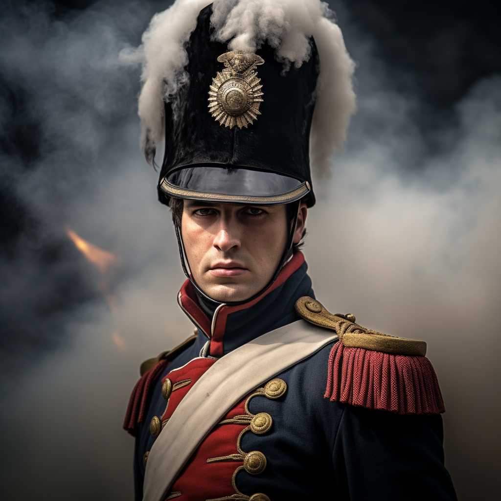 French Soldier at Battle of Waterloo