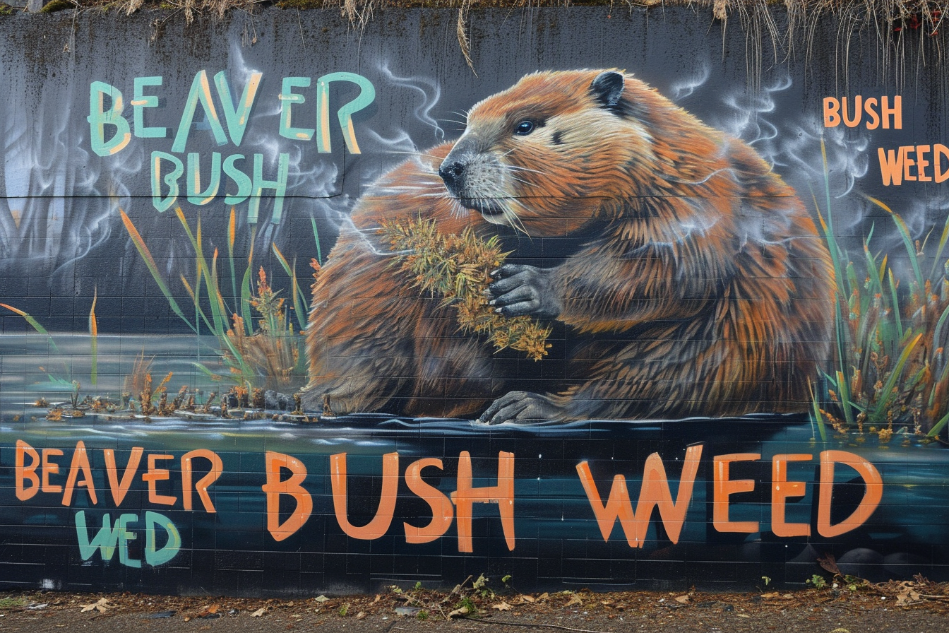 Beaver Bush Weed Poster Image