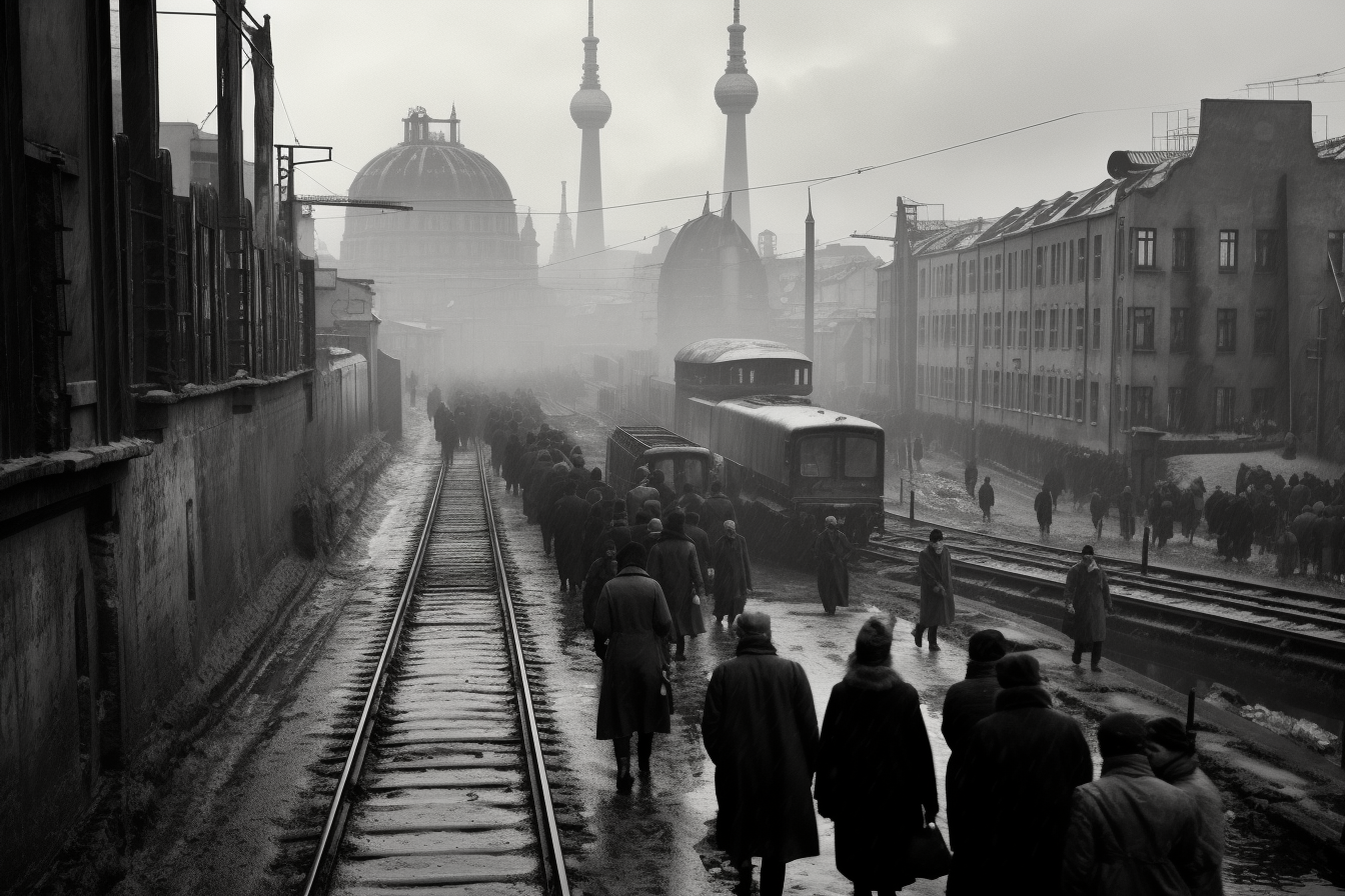 Captivating Berlin 90s Photography