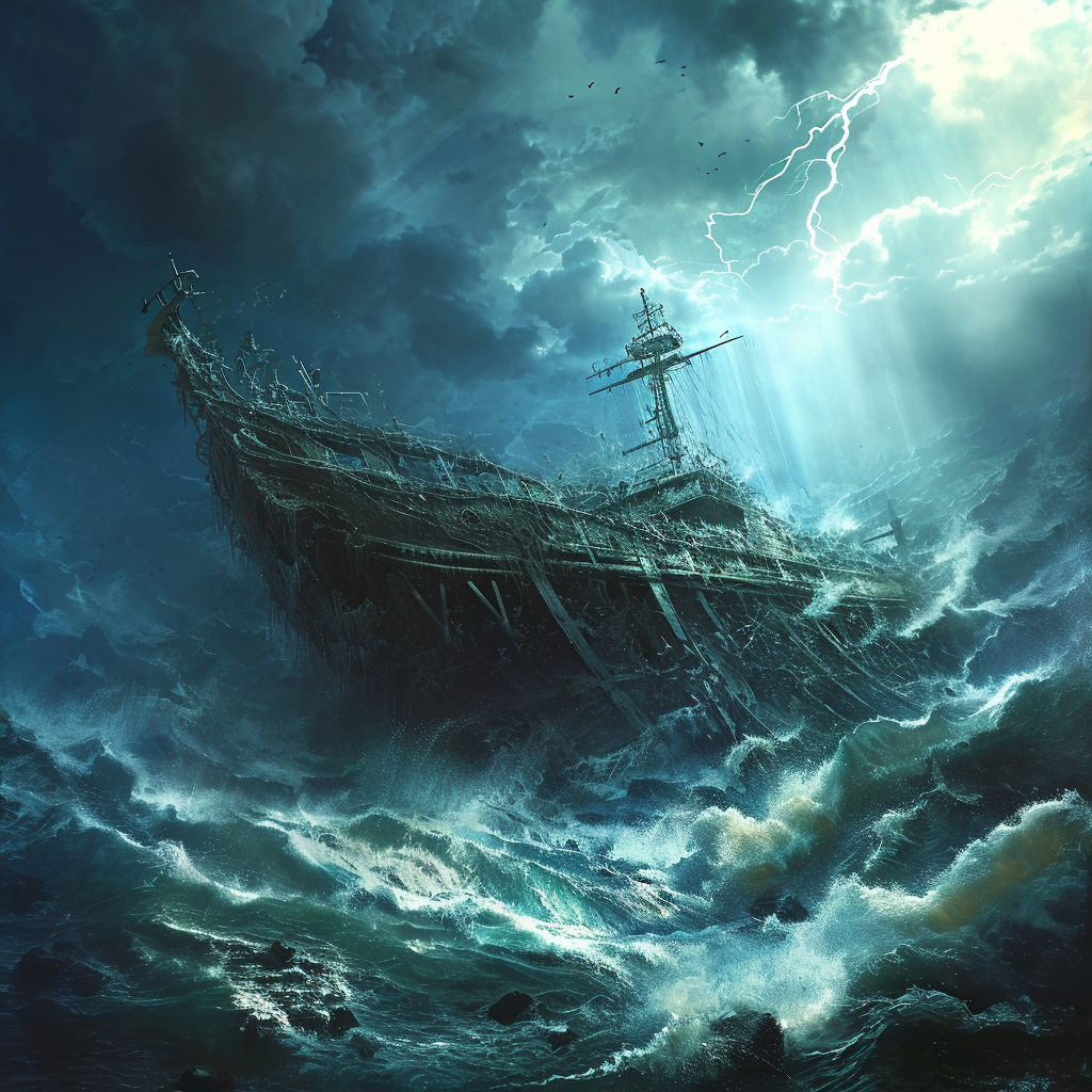 Biblical shipwrecks photo