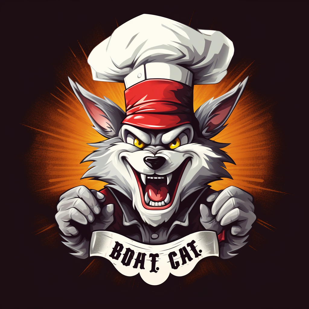 Big Bad Wolf Chef Hat Looney Tunes