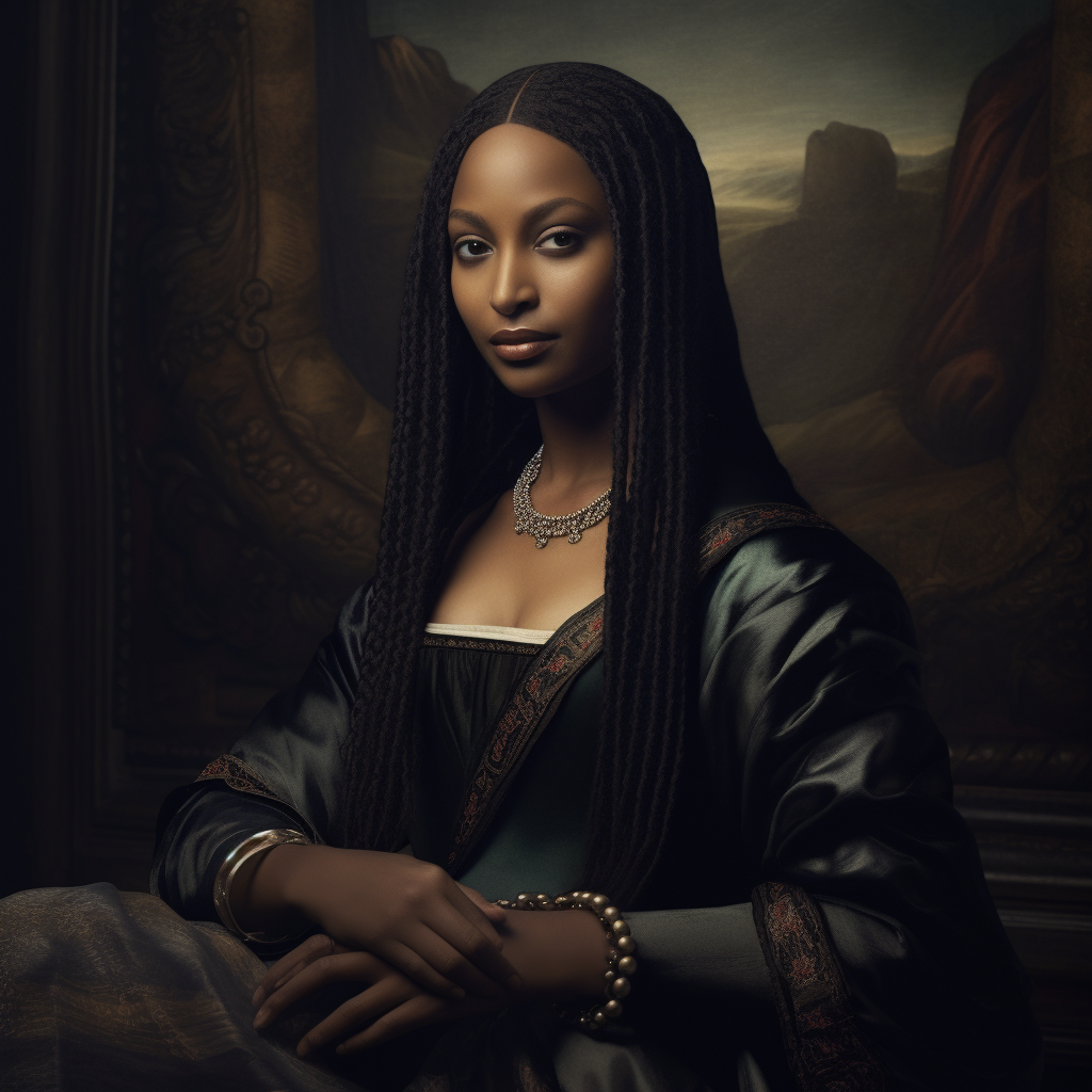 Black Mona Lisa: Unconventional Artwork