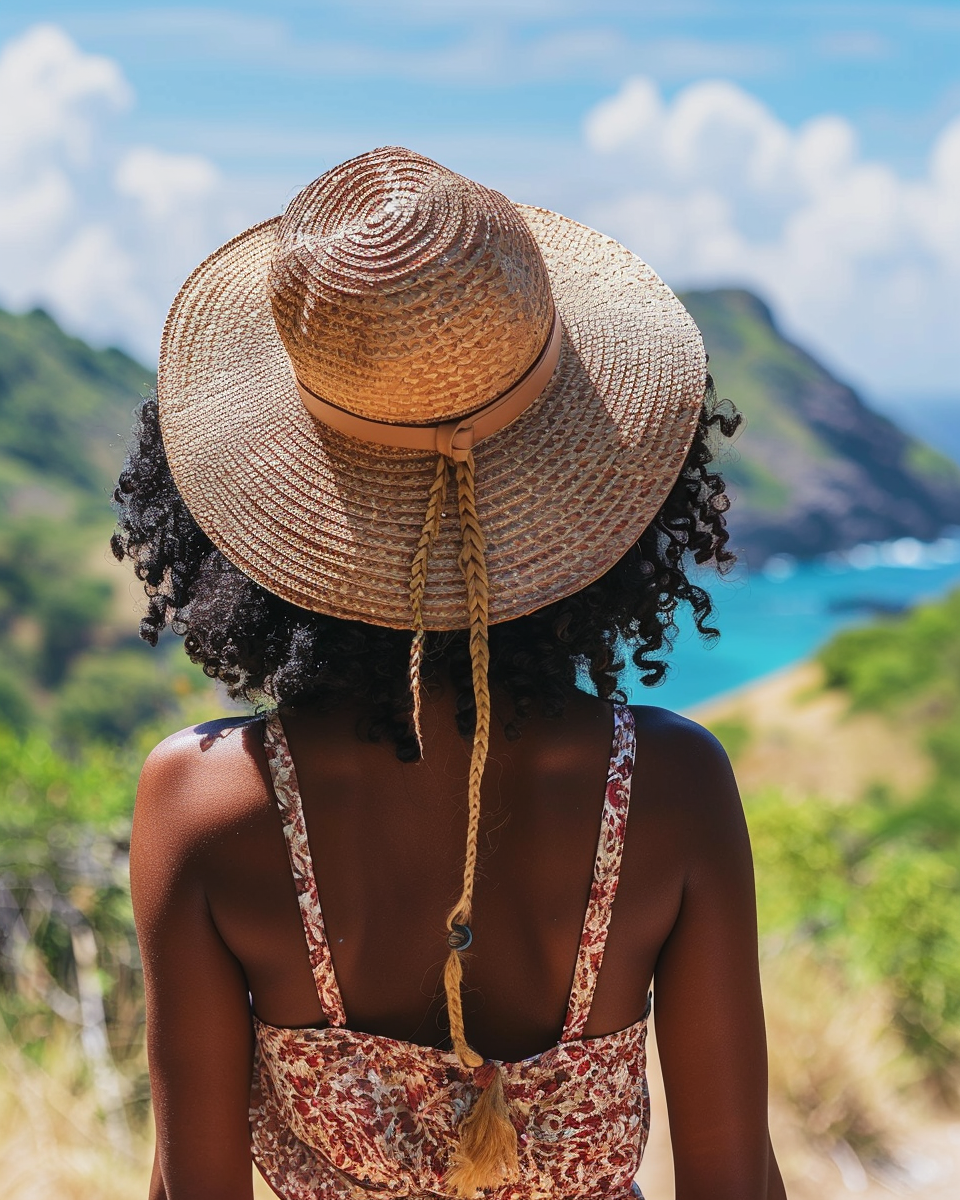 Black women enjoying sunny day