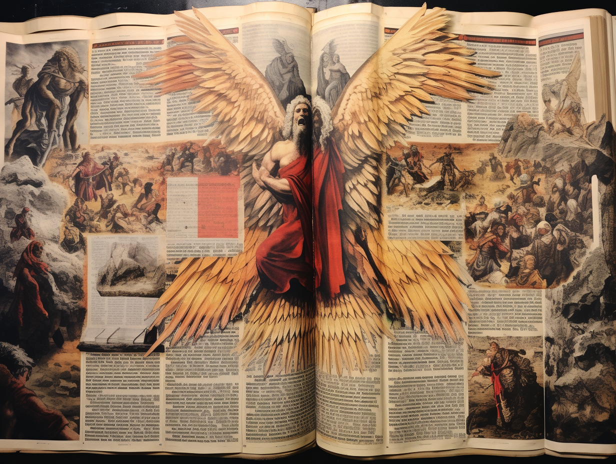 Collage of Book of Revelation Pictures