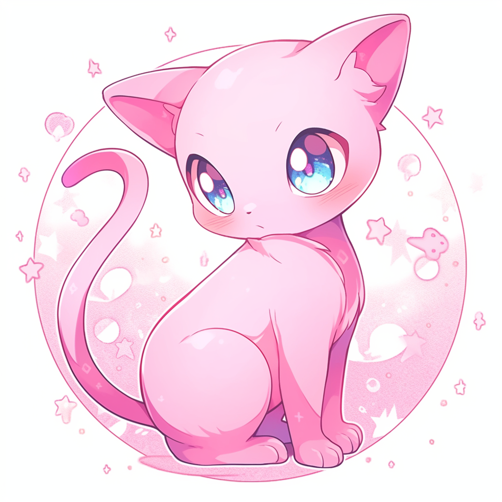 Bored-looking Mew Niji