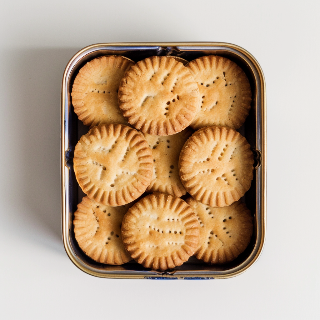 Branded Cookies Tin Supermarket