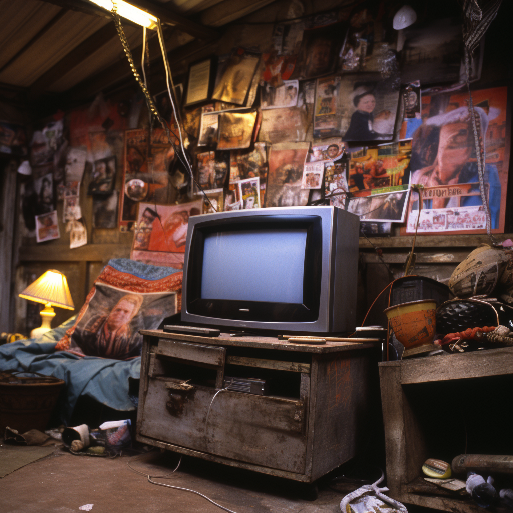 Cozy 1990s British Living Room