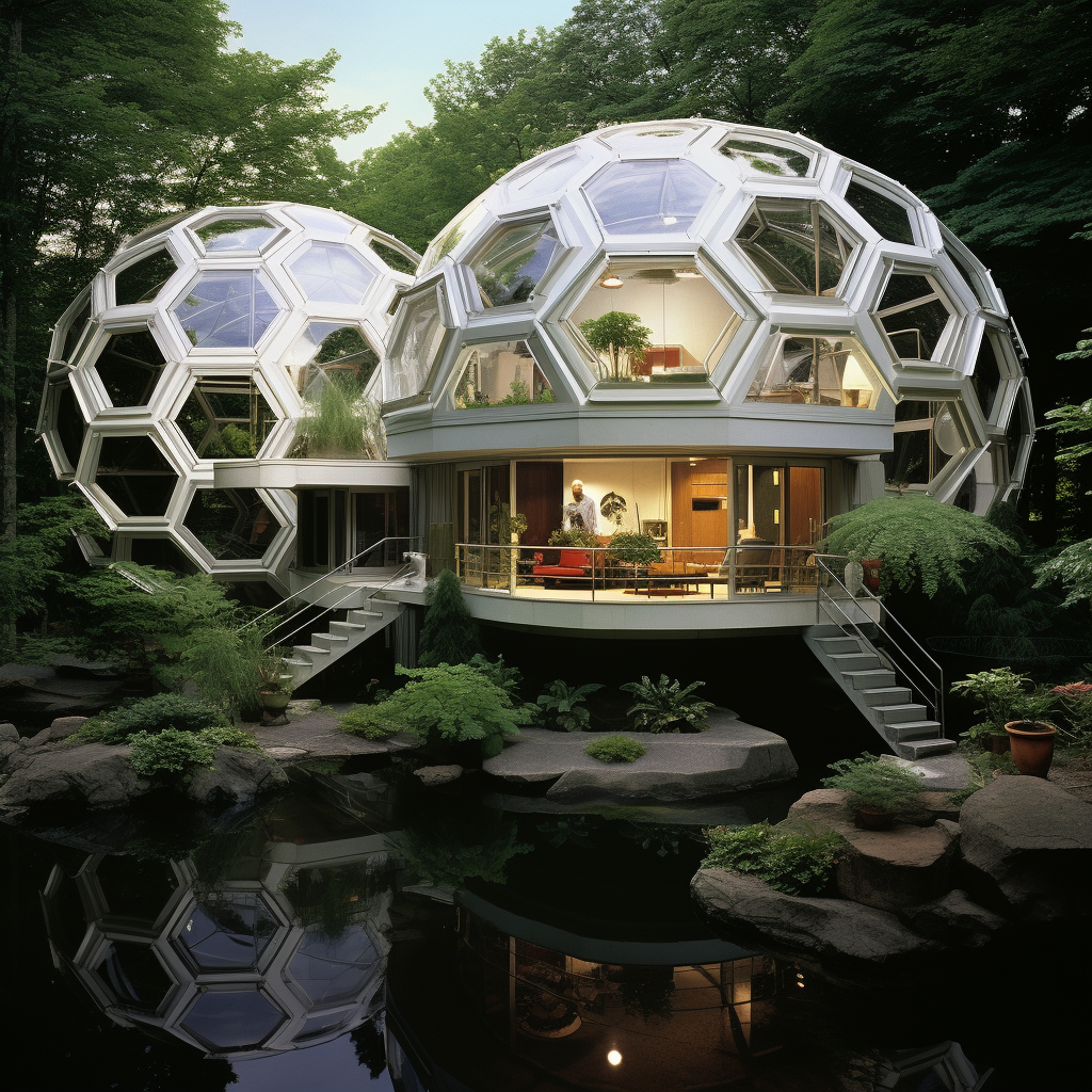 Unique Buckminster Fuller House Design