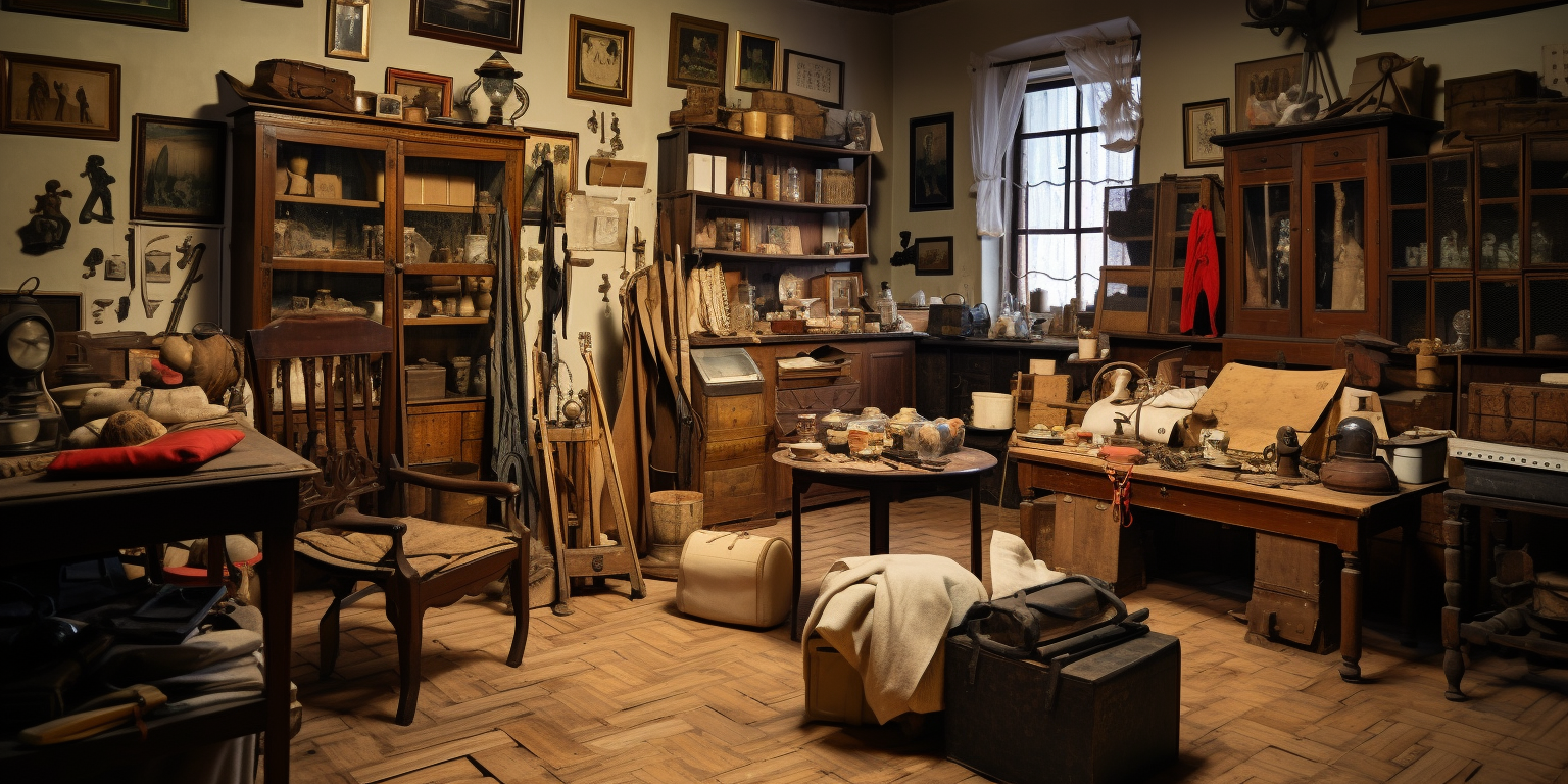 WWI artefacts in Bulgarian family museum