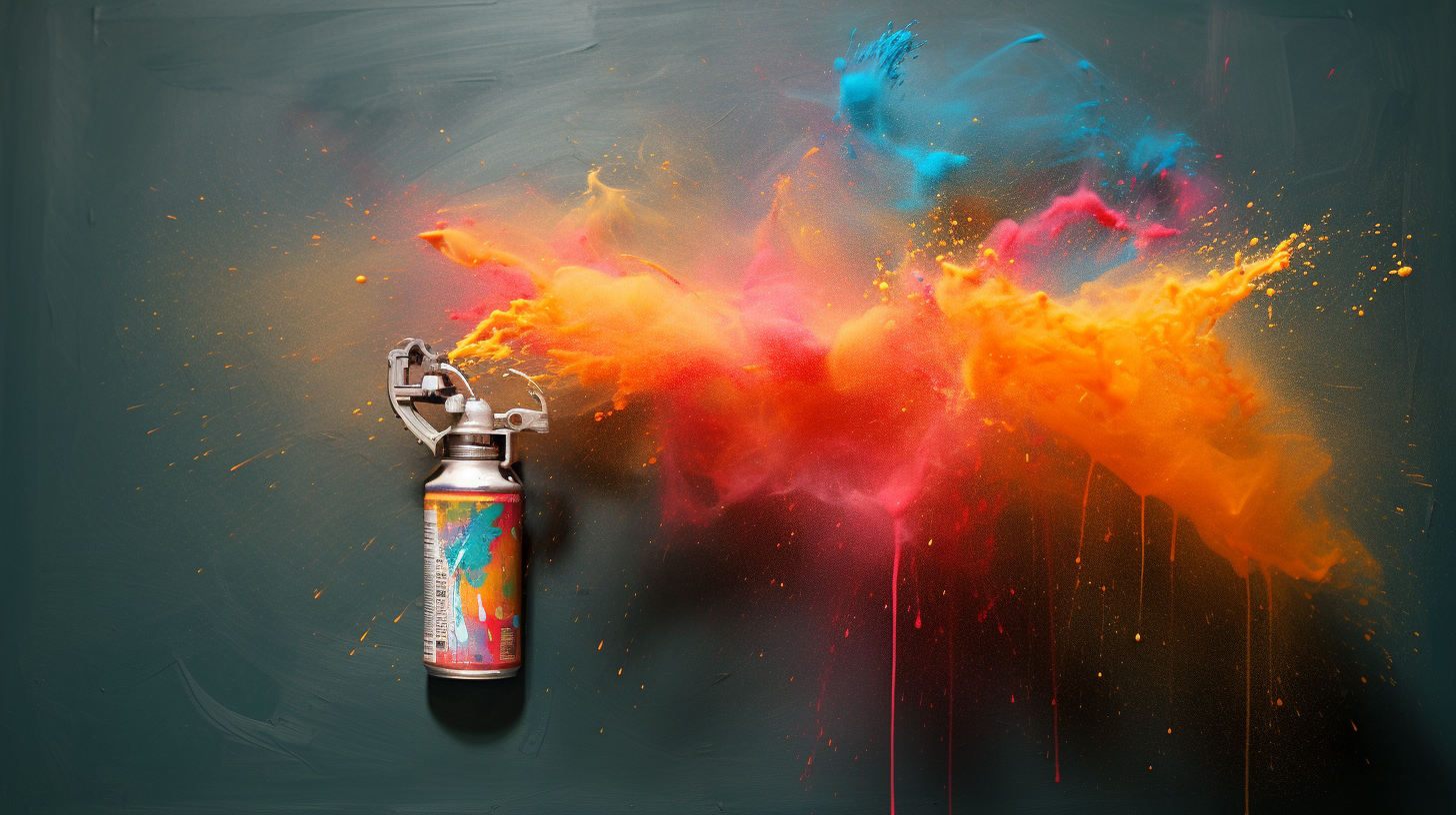 Spray Can AR Graphics