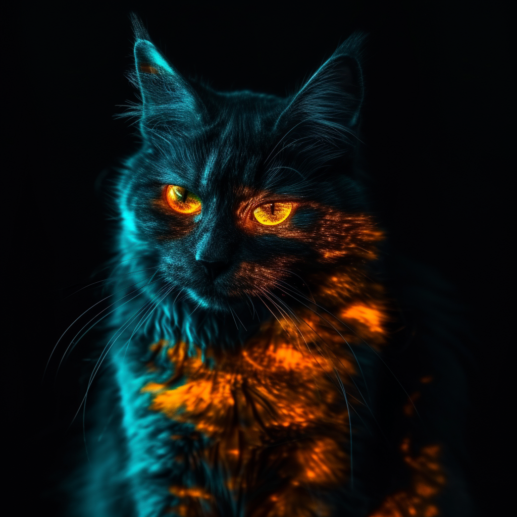 Uranium Cat with Soft Focus