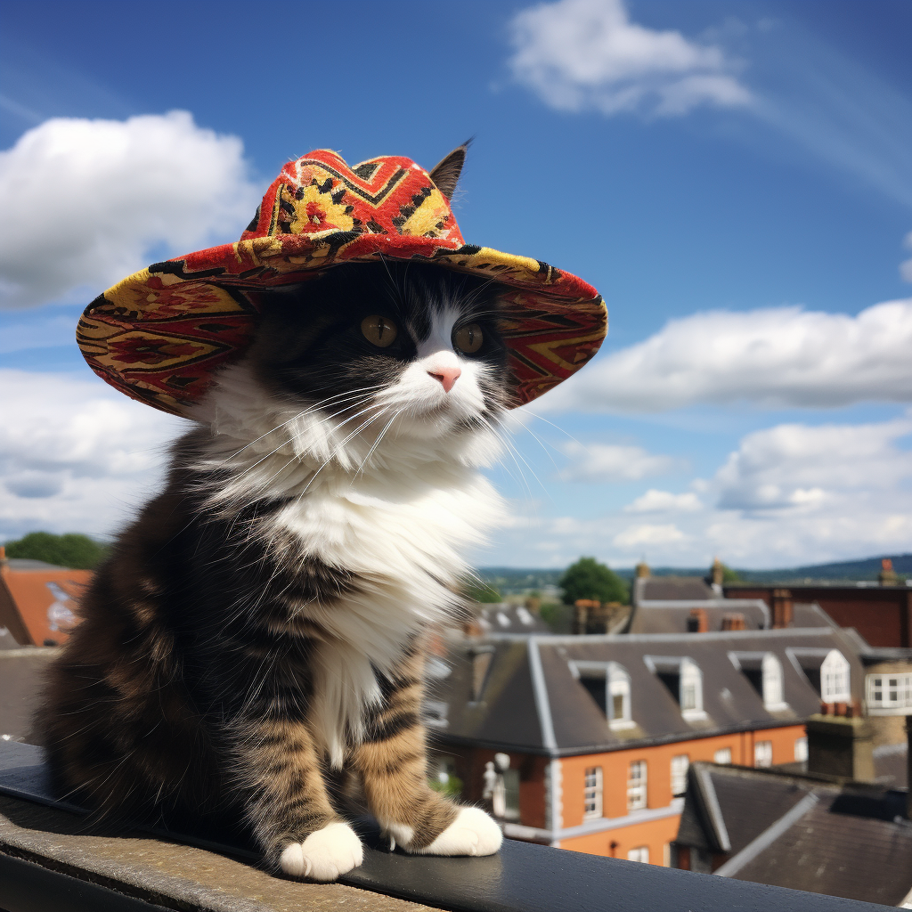 Cat on Hot Tin Roof Exeter Sombrero