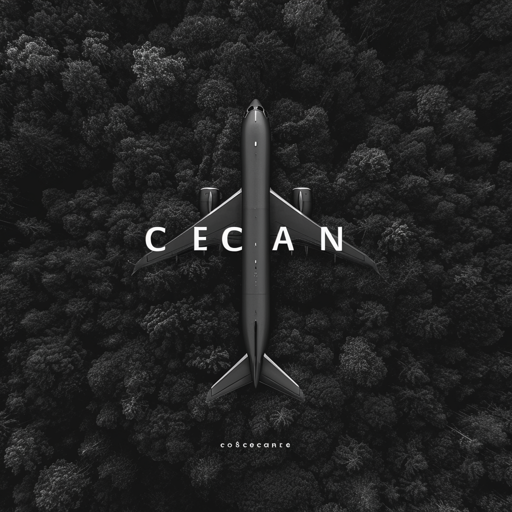 Cecane Logo in Black and White