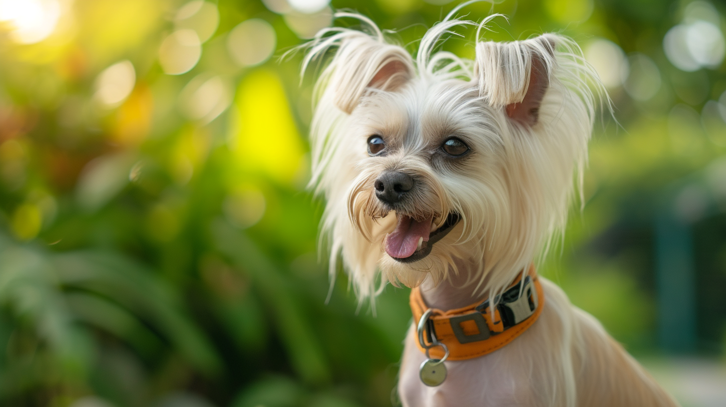 Chinese Crested Dog in Bali