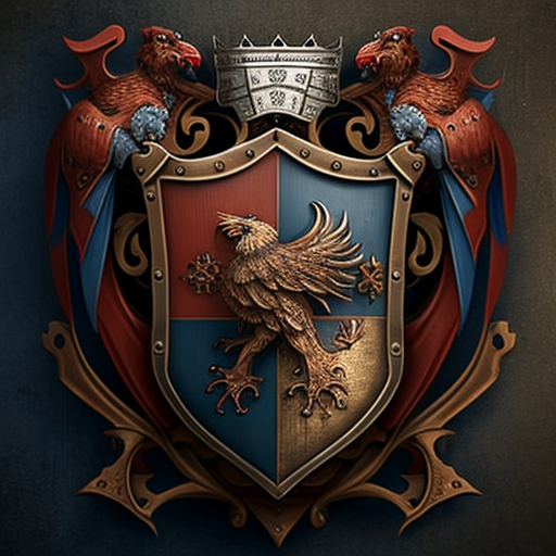 Fraternal Coat of Arms Painting