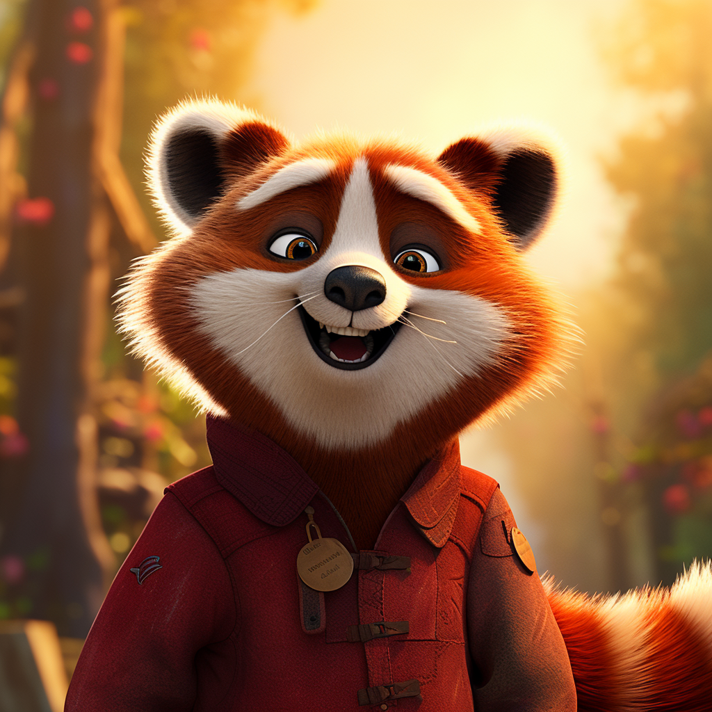 Cochise Dai, the brave red panda