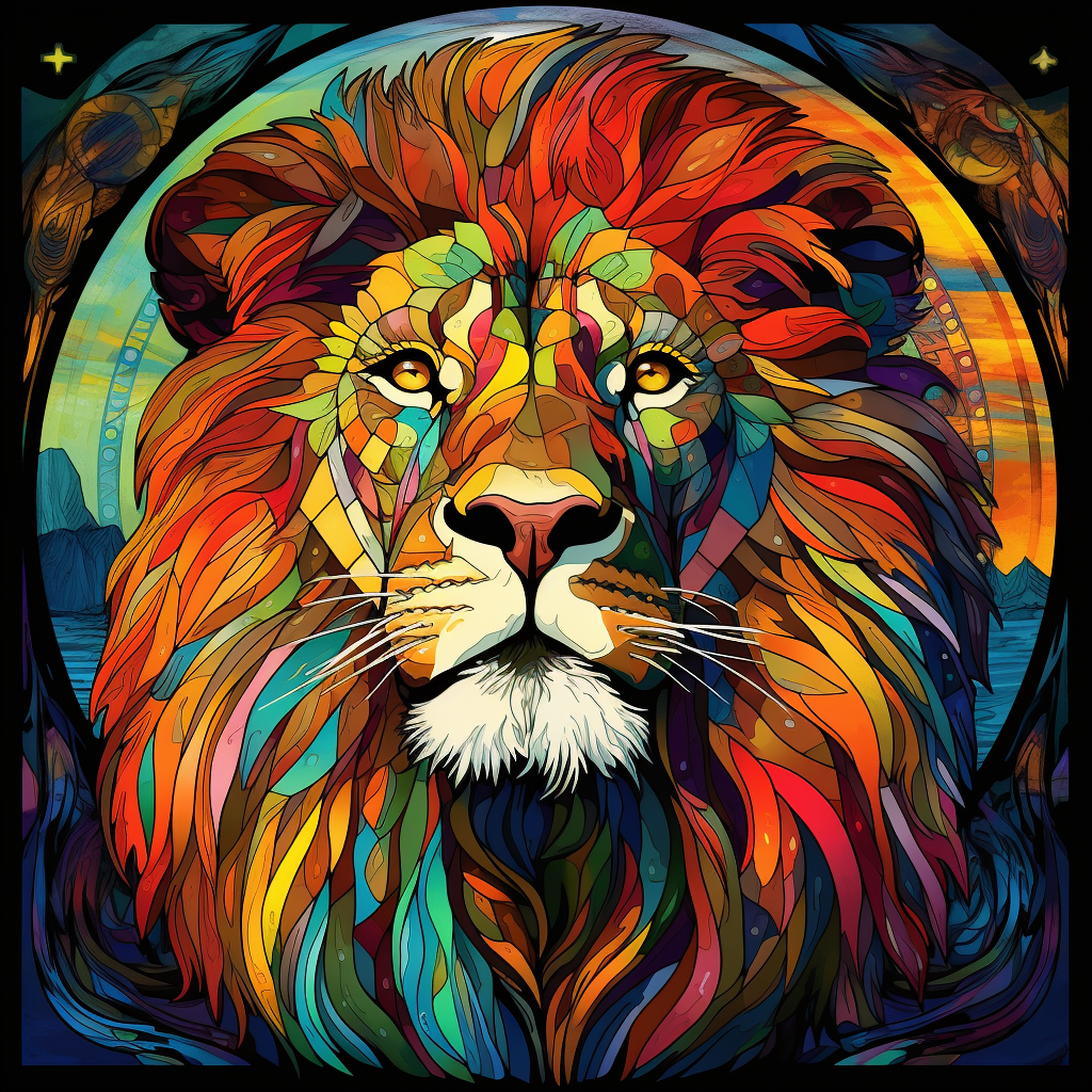 Lion and Human Reflect Emotions