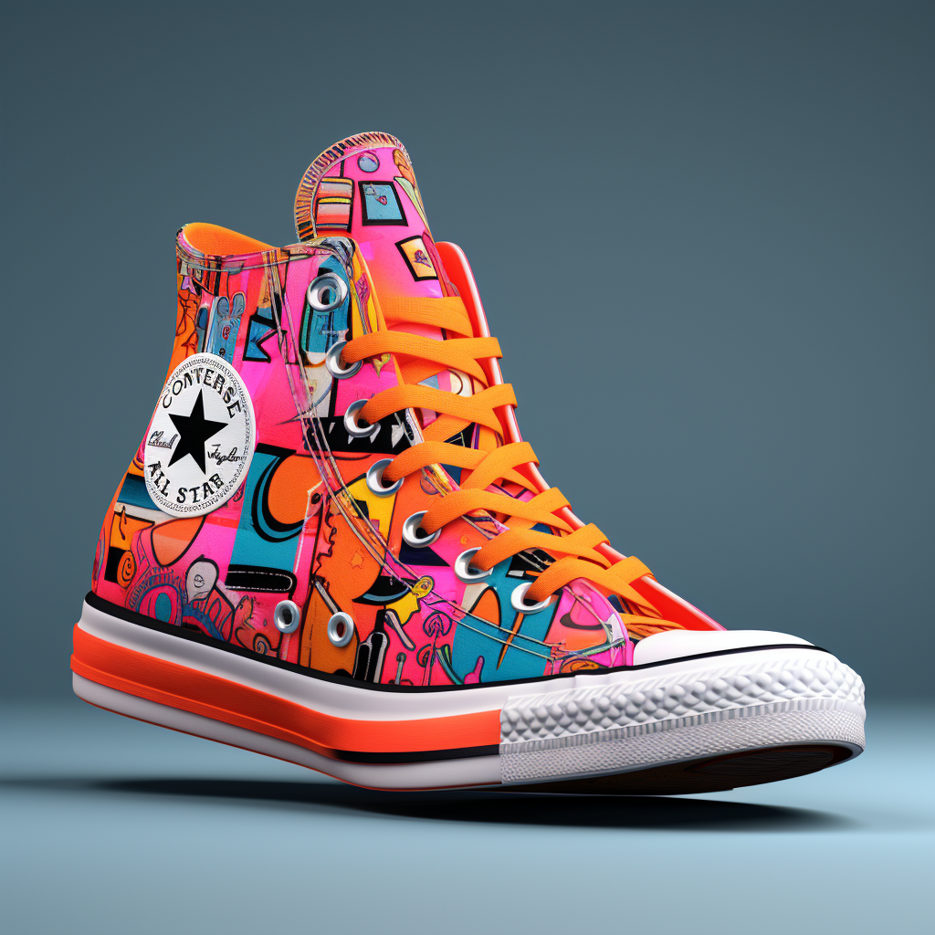 Stylish Converse High Top Fashion Design