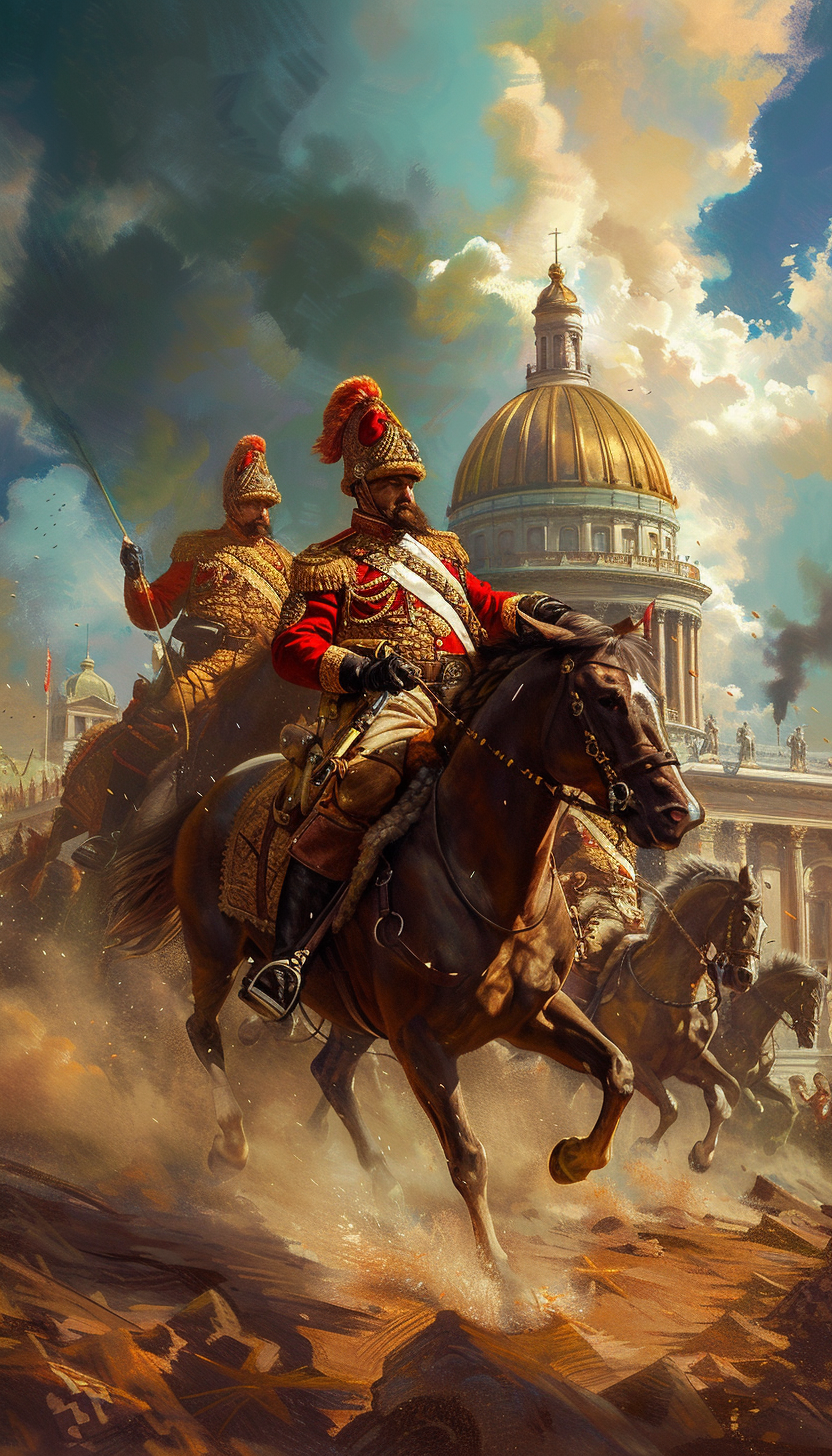 Cossack assault on the Capitol