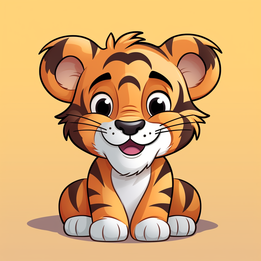 Cute Disney tiger torso display