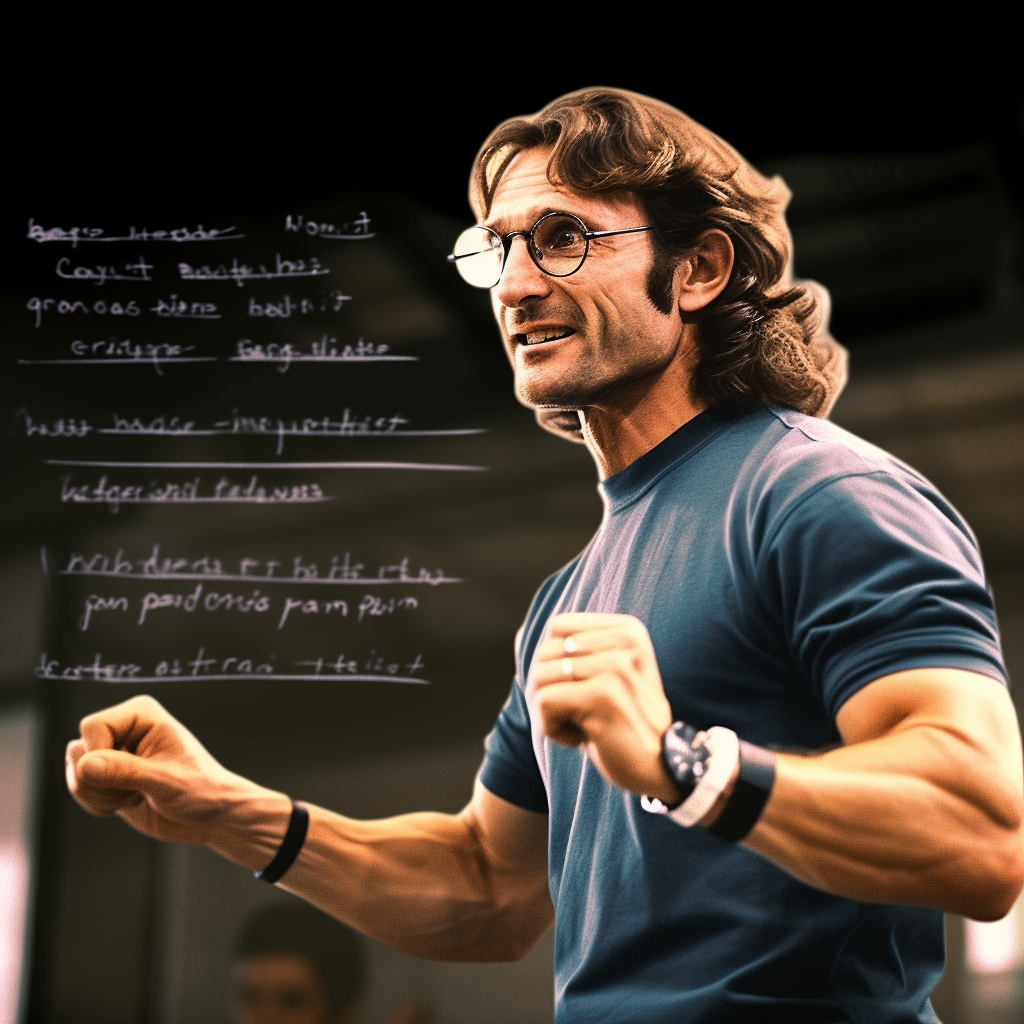 David Koresh as CrossFit Trainer